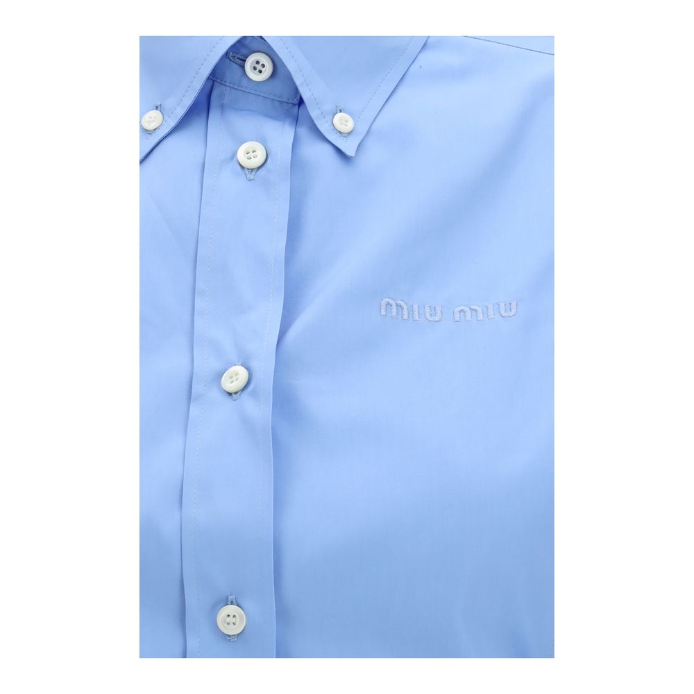 Blue Cotton Shirt