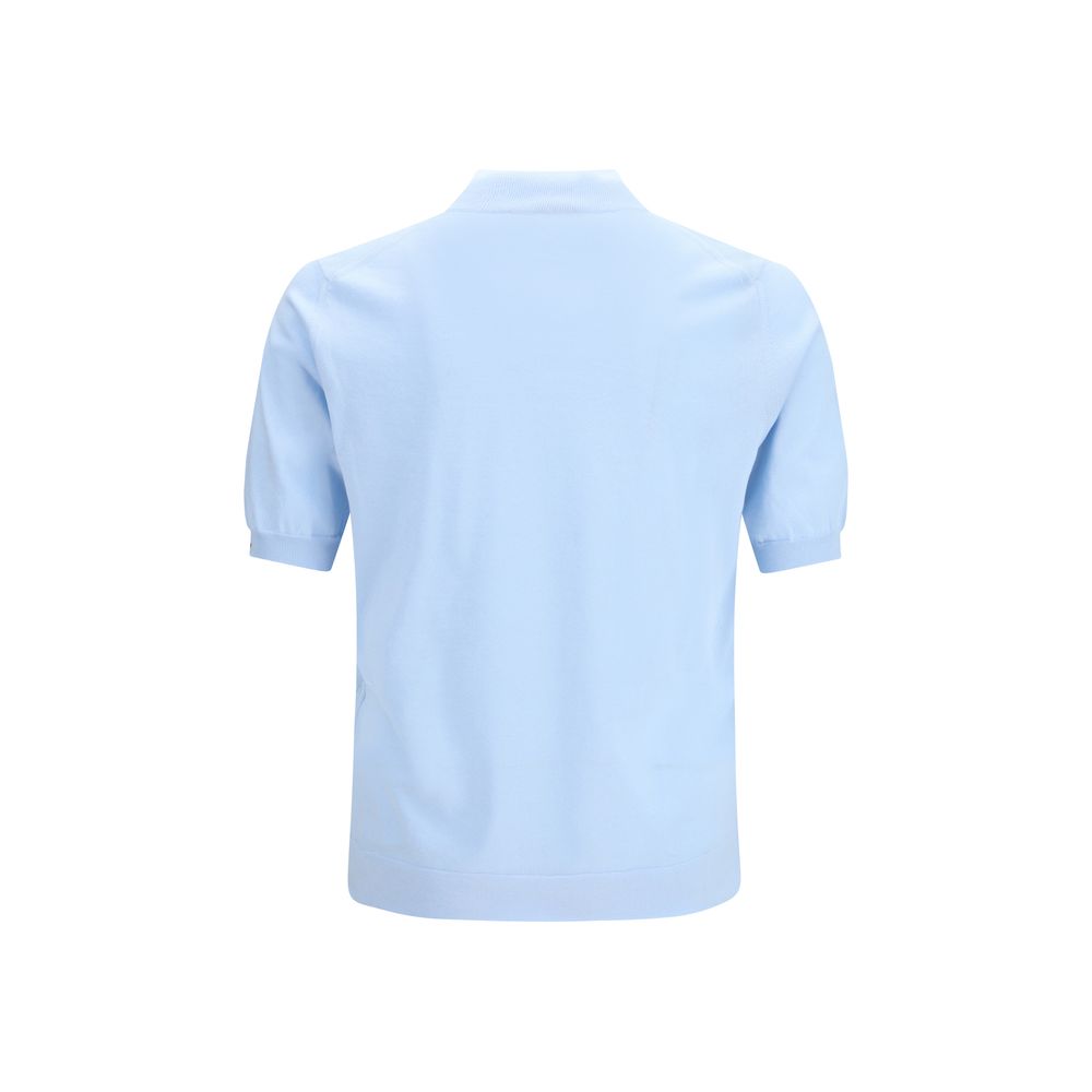 Blue Cotton Sweatshirt