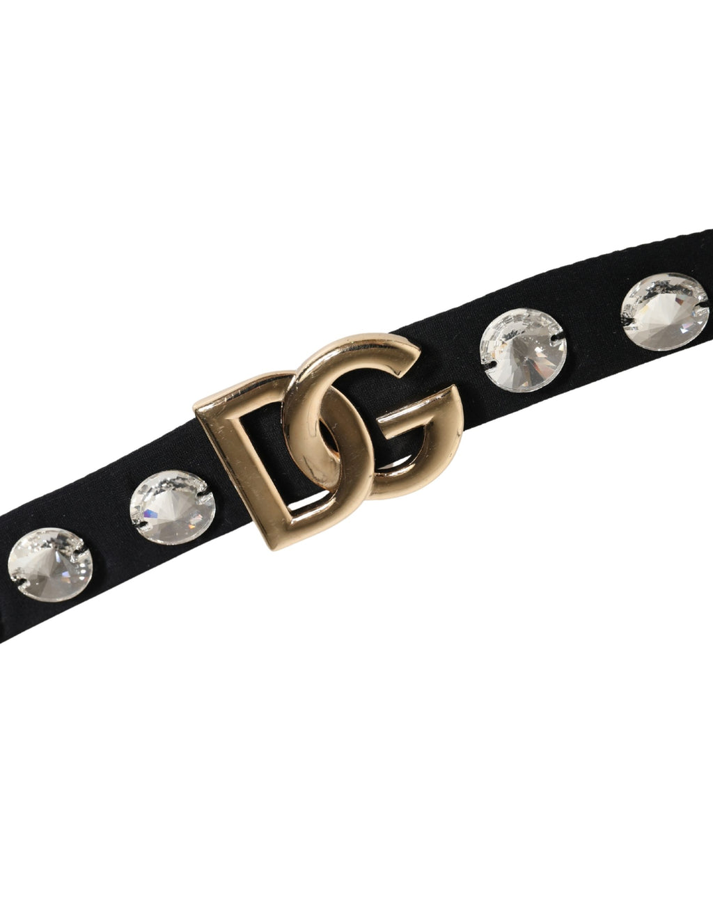 Black Crystal Embellished Bikini Bottom Swimwear