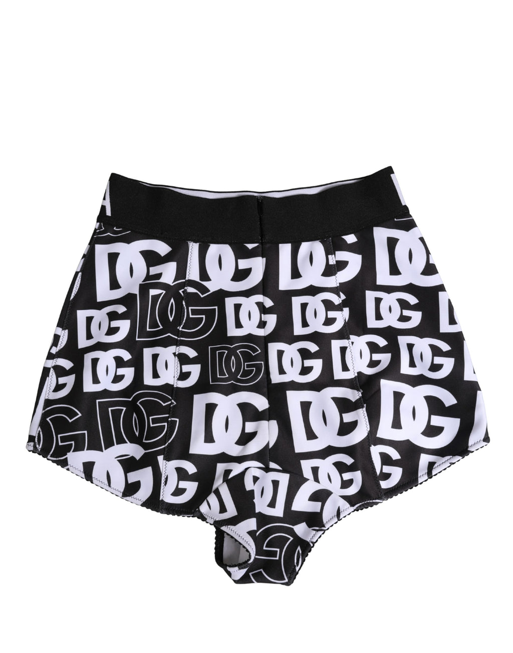 Black White DG Logo Waistband Girdle Underwear