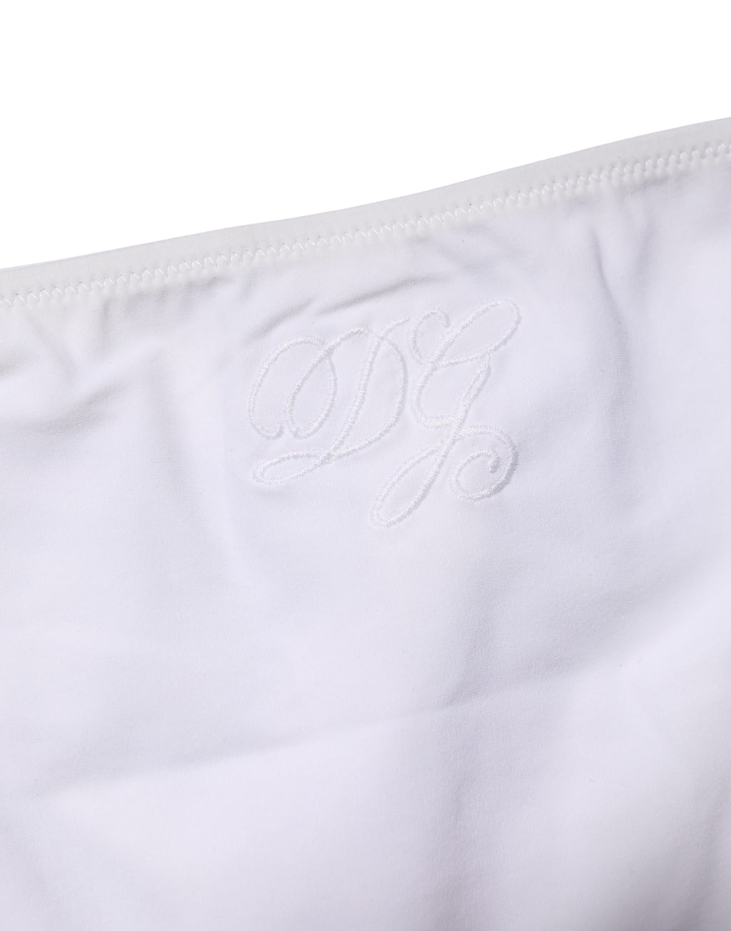 White Side-Tie Bikini Bottom Swimsuit Swimwear