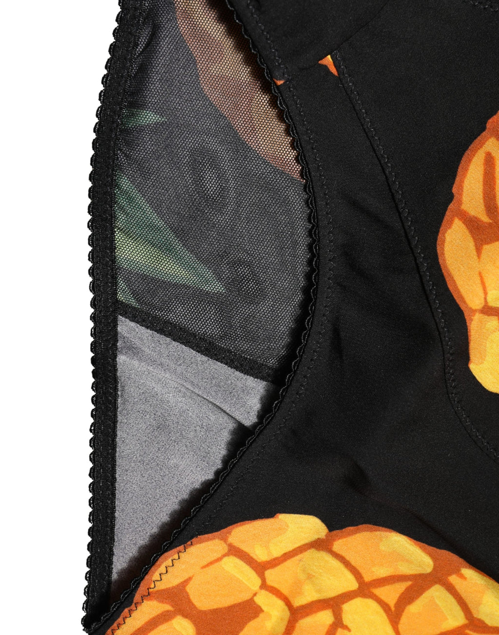 Black Pineapple High Waist Girdle Panty Underwear