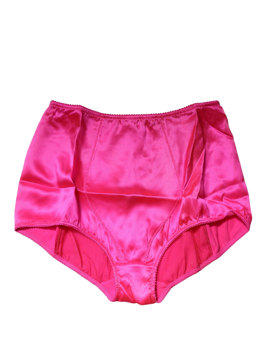 Blue Silk Blend High Waist Girdle Panty Underwear