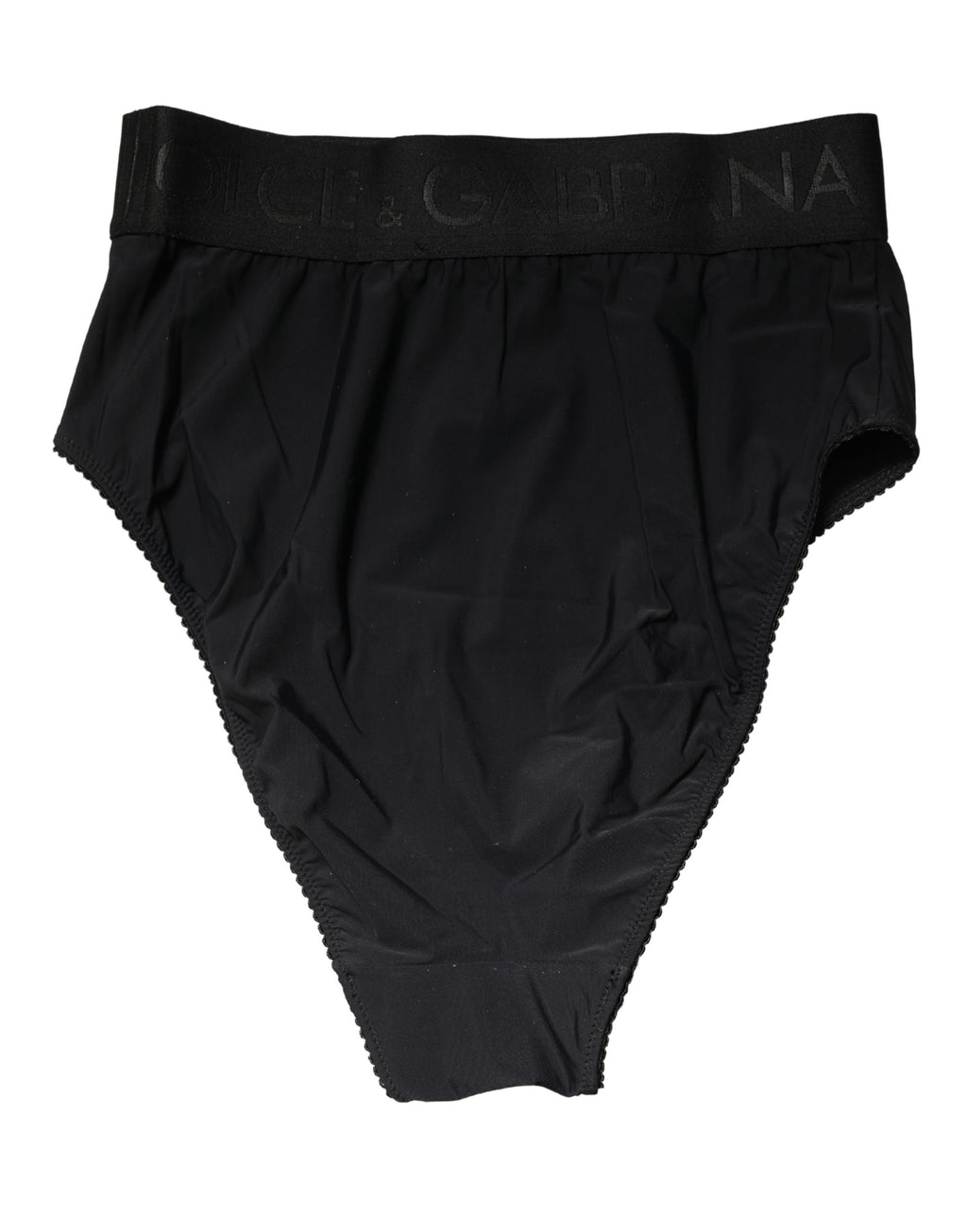 Black Logo Waistband High Brief Underwear