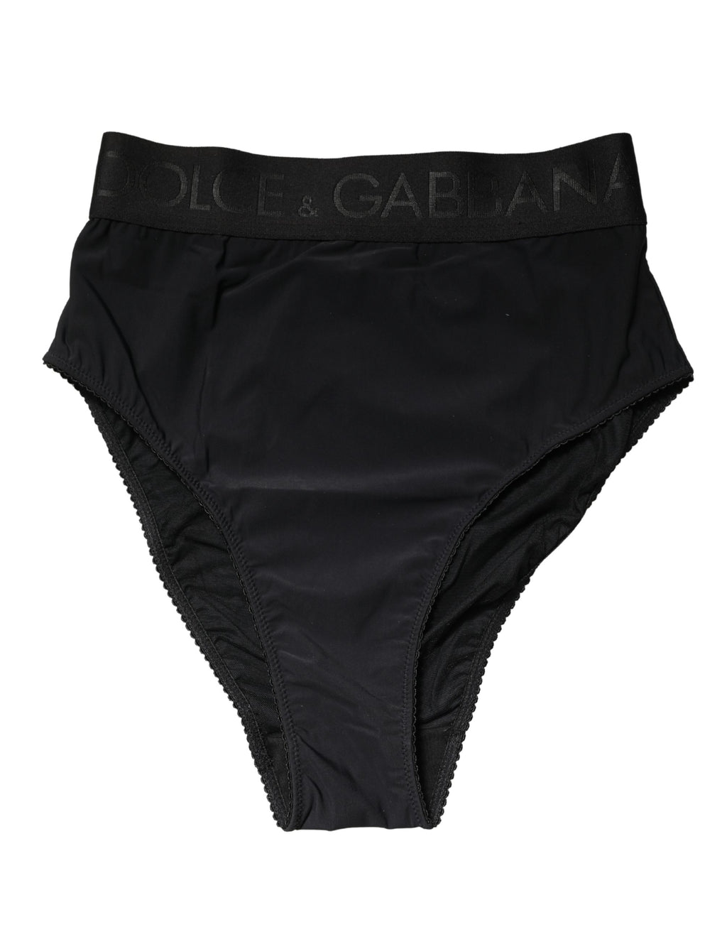 Black Logo Waistband High Brief Underwear