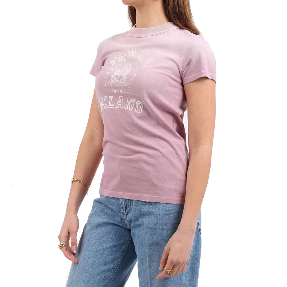 Multicolor Cotton T-Shirt