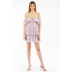 Light Blue Polyamide Casual Dress