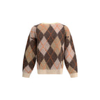Brown Polyamide Sweatshirt