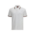White Cotton Polo Shirt