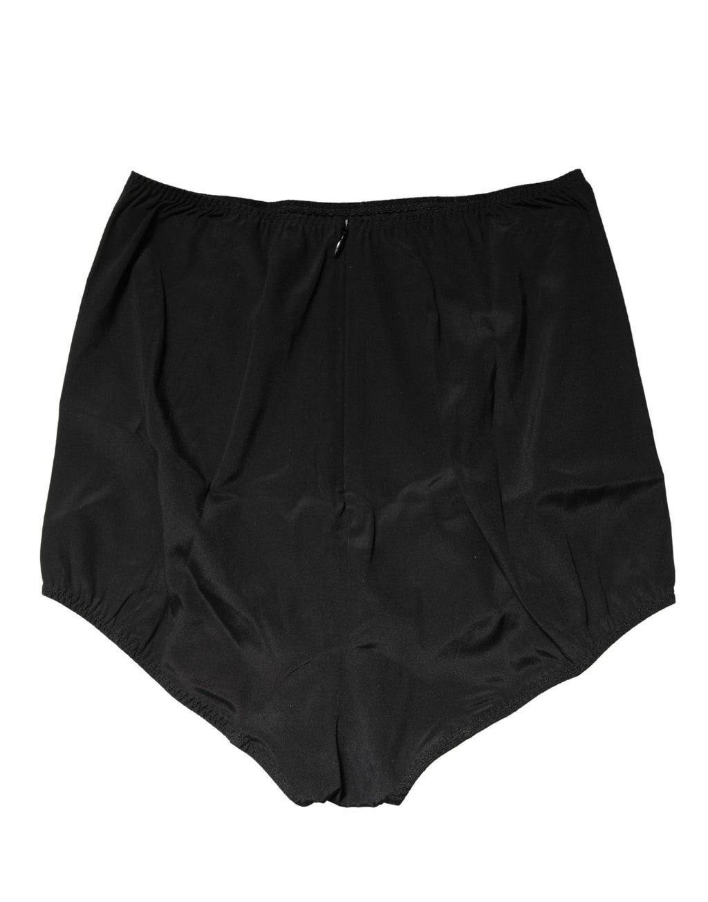 Black Silk Blend High Waist Girdle Panty Underwear