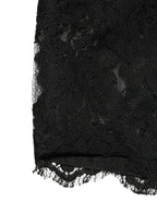 Black Lace Bandeau Bra Tube Top Underwear