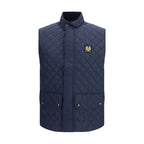 Blue Polyester Shell Jacket