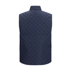 Blue Polyester Shell Jacket