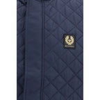 Blue Polyester Shell Jacket