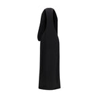 Black Viscose Casual Dress