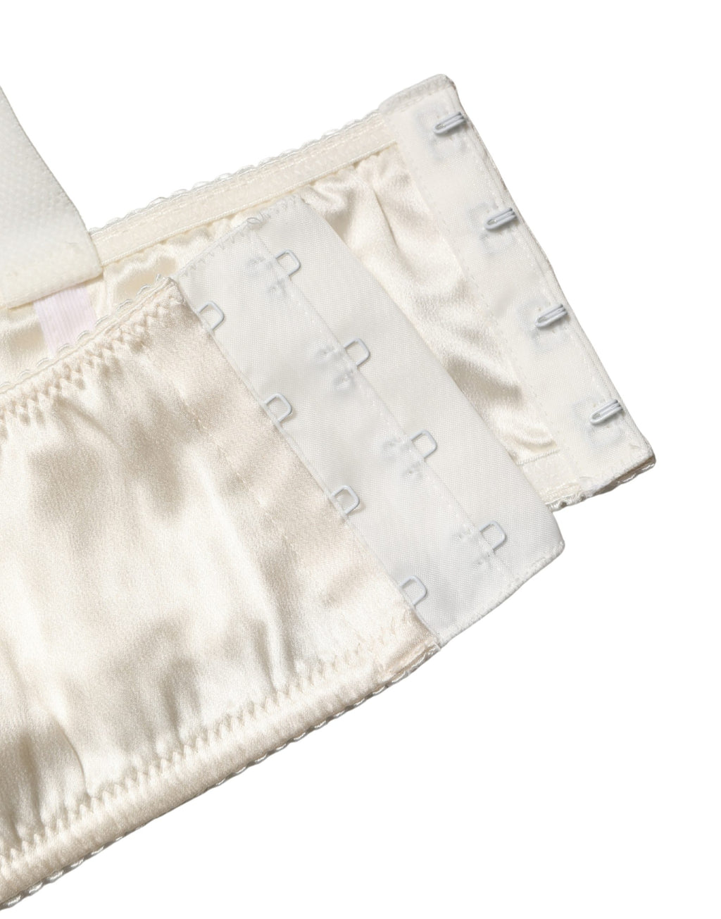 Off White Semi-Pad Underwire Balconette Bra Underwear