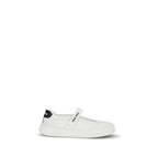 White Calf Leather Bos Taurus Ballet Flats