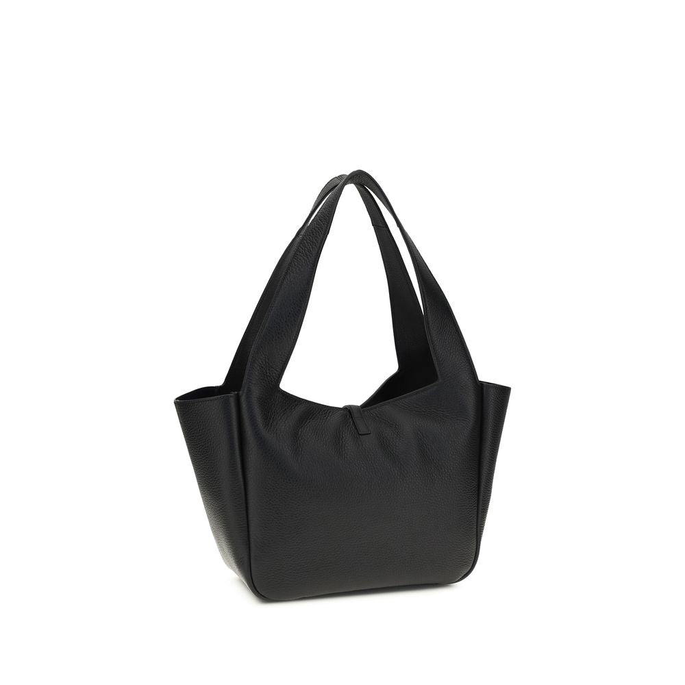 Black Other Fibres Shoulder Bag