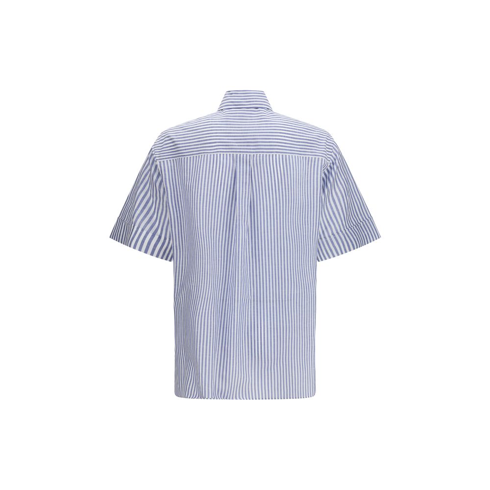 Multicolor Cotton Shortsleeve Shirt