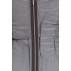 Brown Polyamide Casual Dress