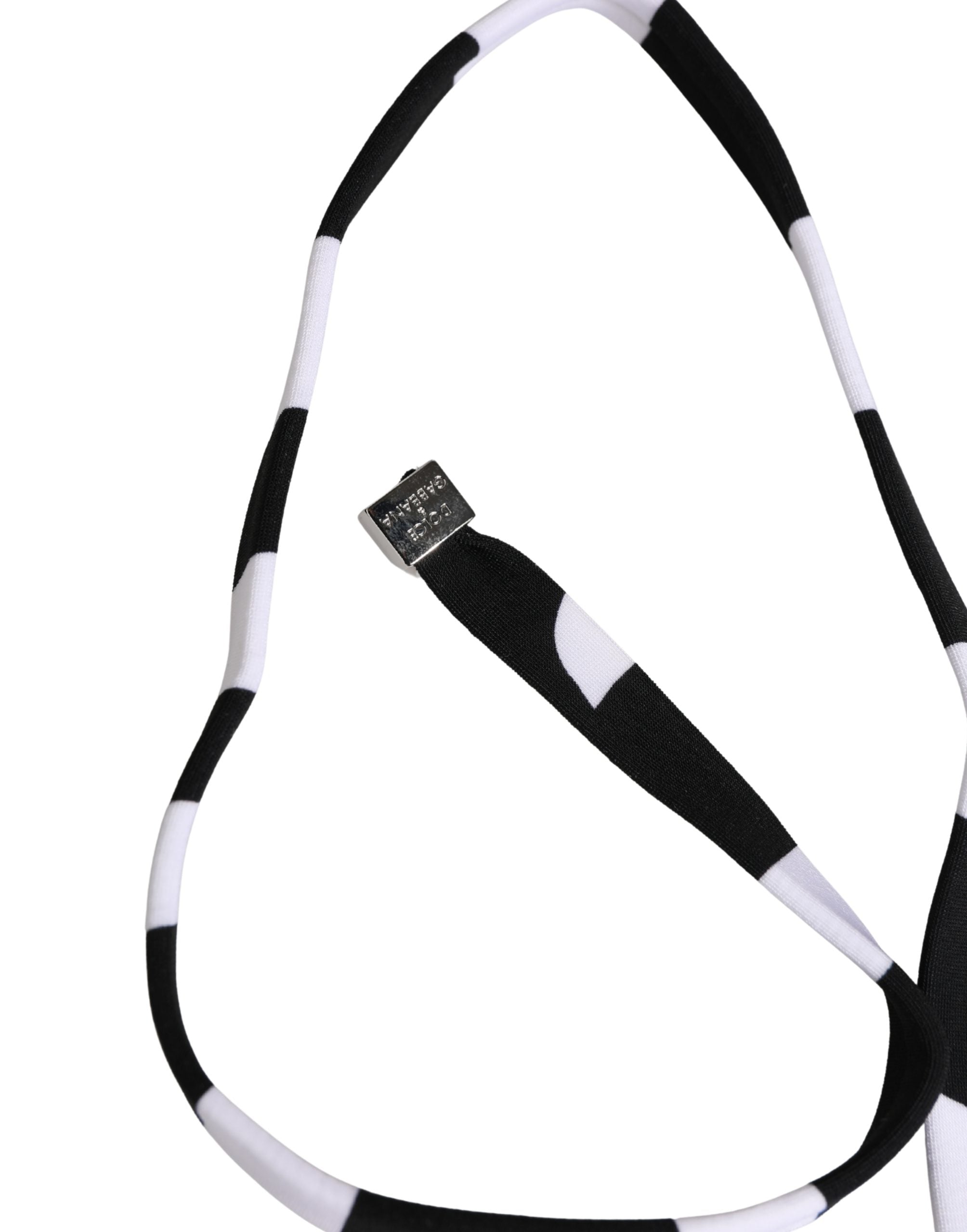 Black White Zebra Bikini Top Bottom Swimwear