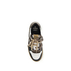 Multicolor Calf Leather Bos Taurus Low Top Sneakers