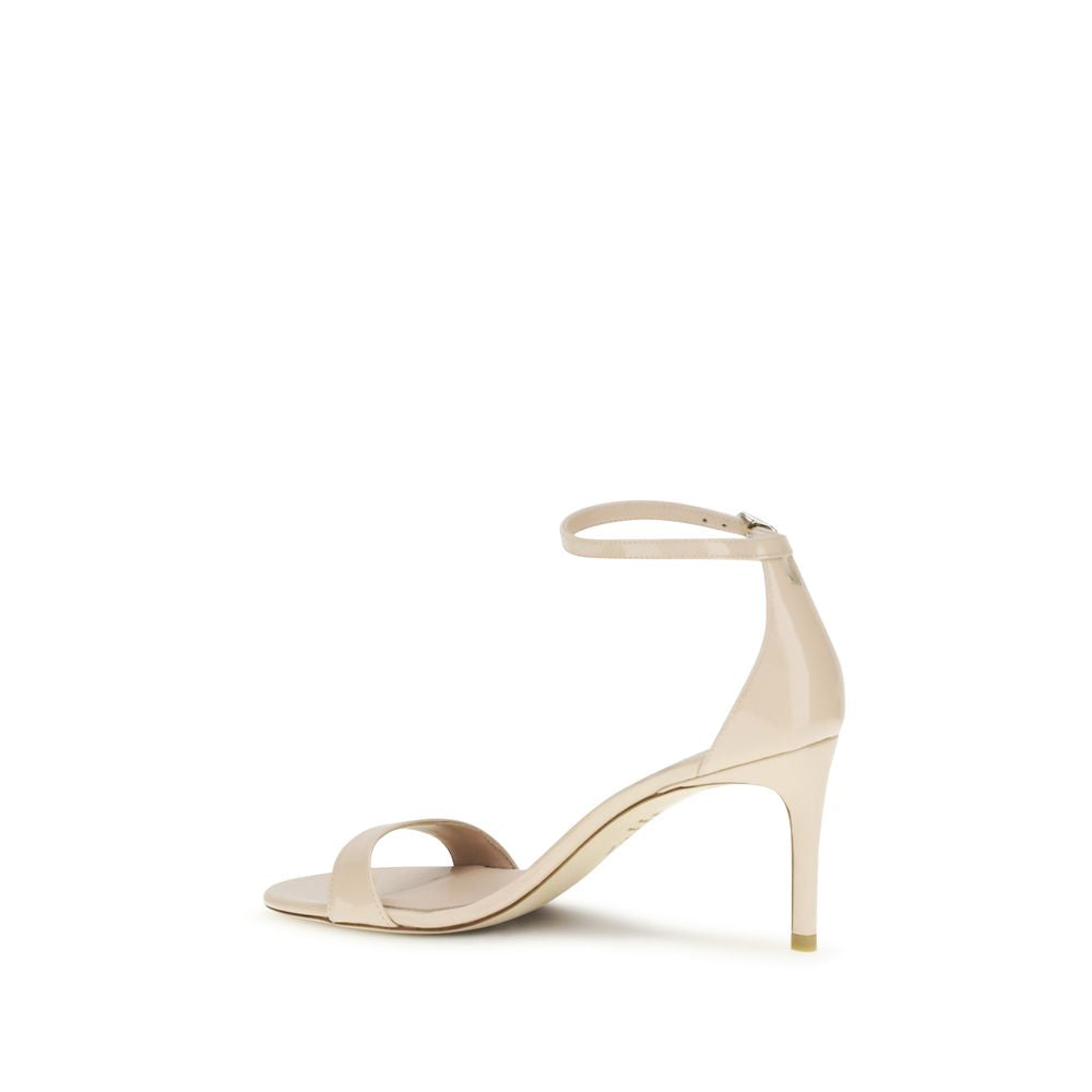 Multicolor Calf Leather Bos Taurus Stiletto Heel Sandals