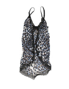 Multicolor Leopard Babydoll Chemise Underwear