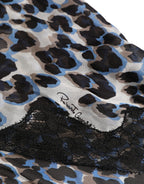 Multicolor Leopard Babydoll Chemise Underwear