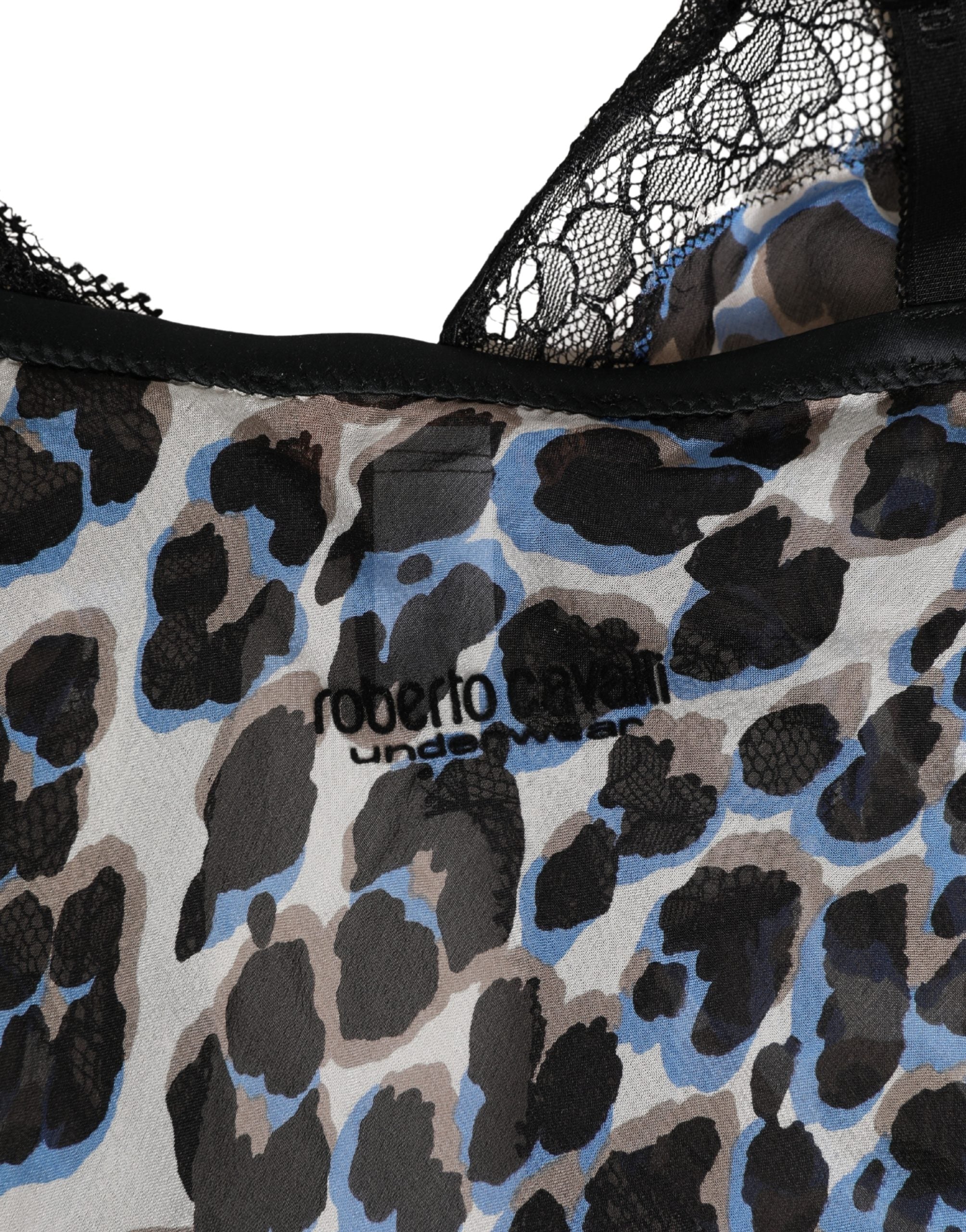 Multicolor Leopard Babydoll Chemise Underwear