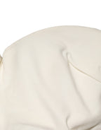 Off White Strapless One Piece Swimsuit Swimwear