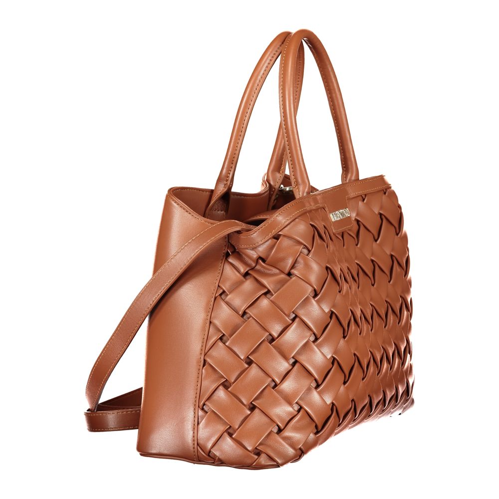 Brown Polyethylene Handbag