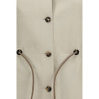 Beige Linen Clothing