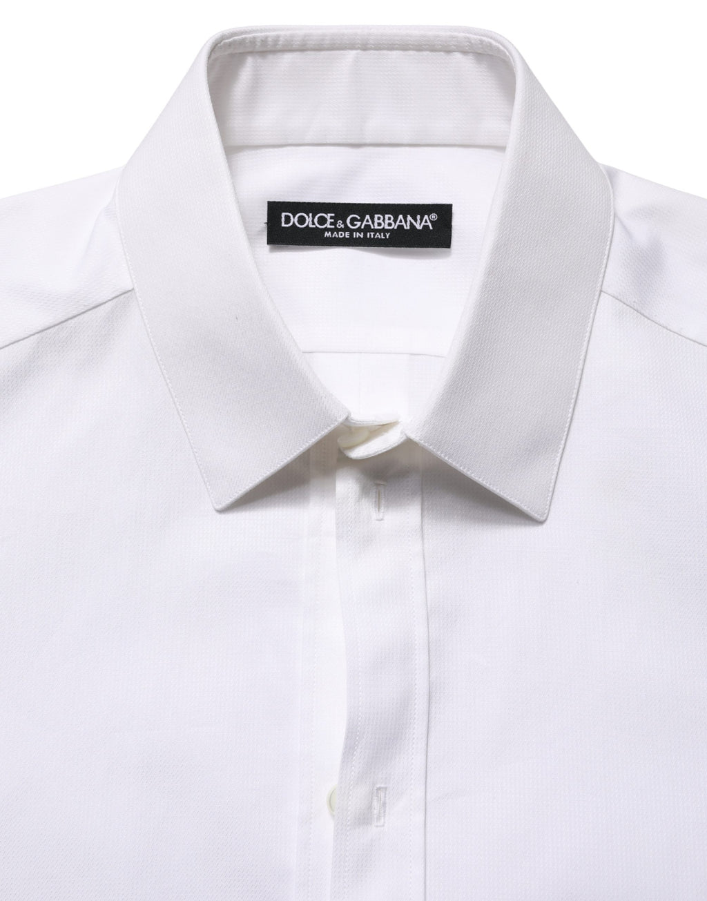 White Cotton Short Sleeves Button Down Shirt