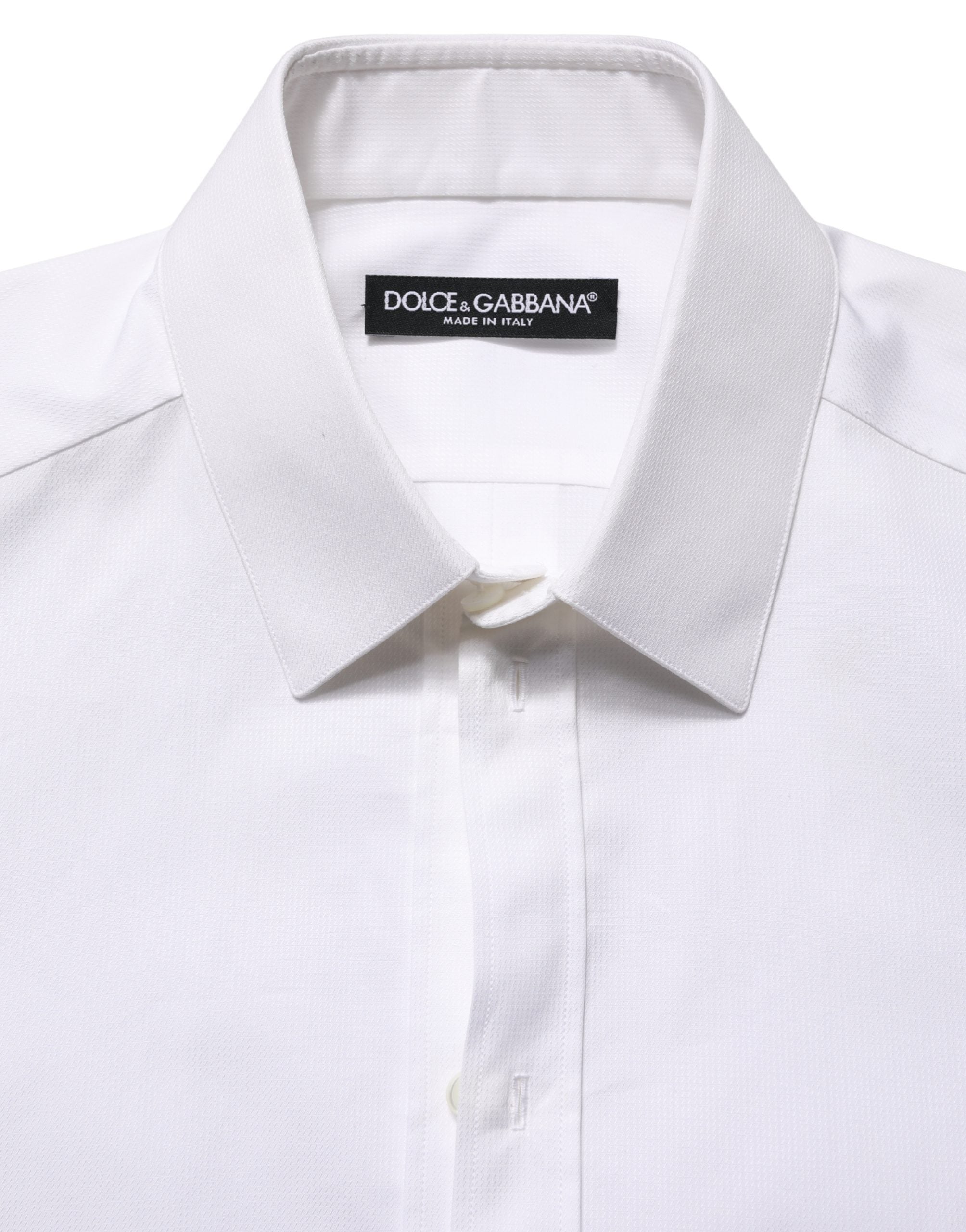 White Cotton Short Sleeves Button Down Shirt