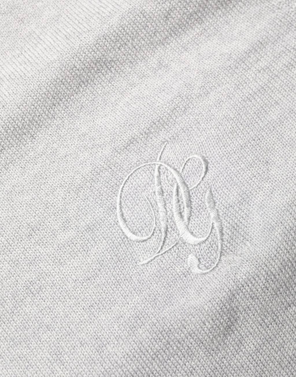 Gray Long Sleeves Crew Neck Pullover Sweater