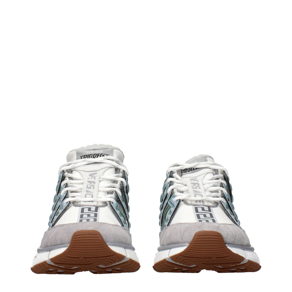 Gray Fabric Athletic Sneakers