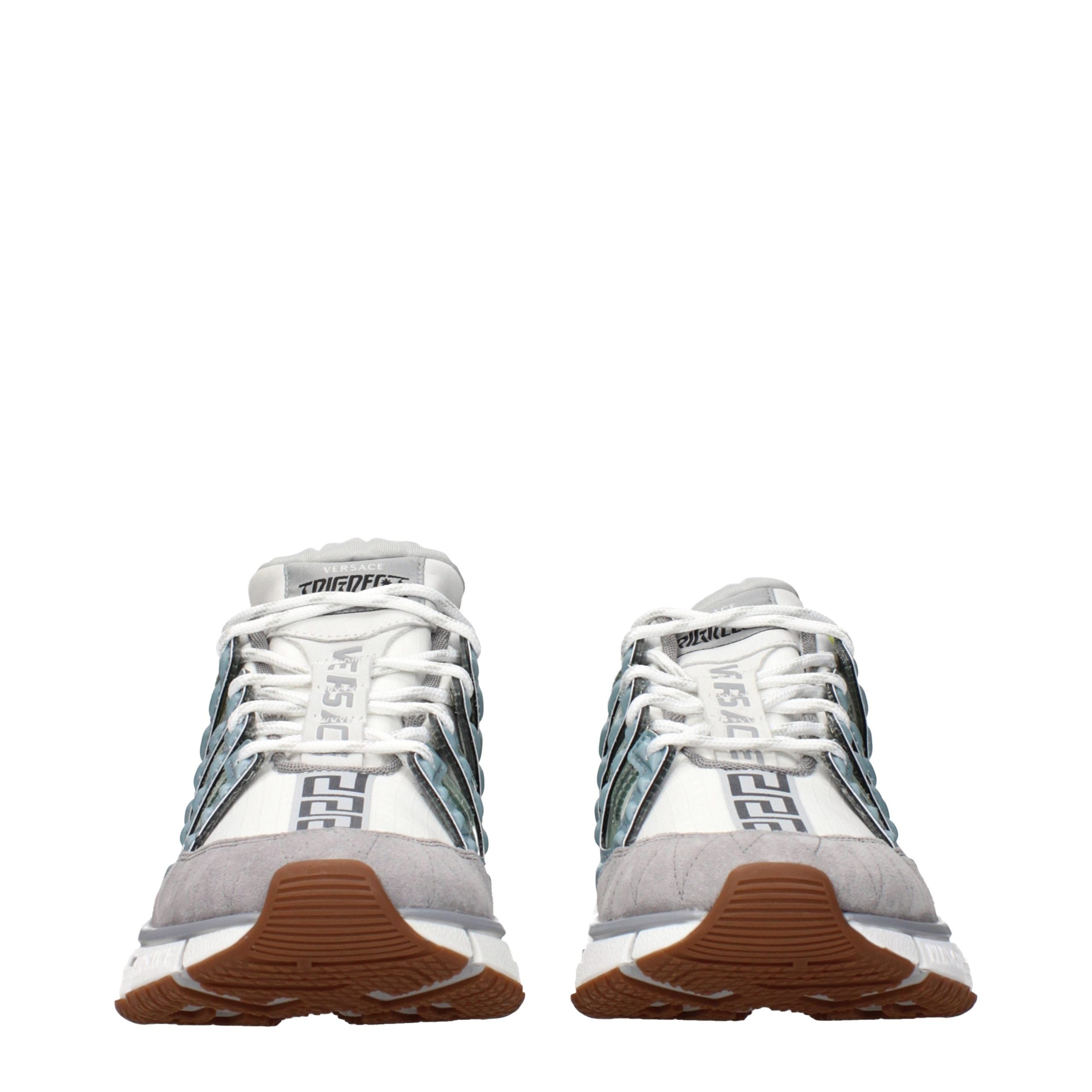 Gray Fabric Athletic Sneakers
