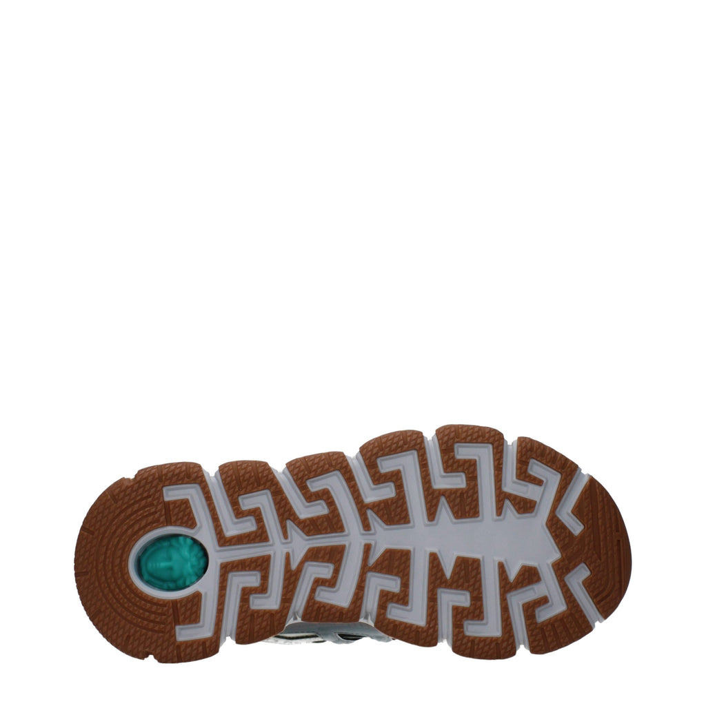 Gray Fabric Athletic Sneakers