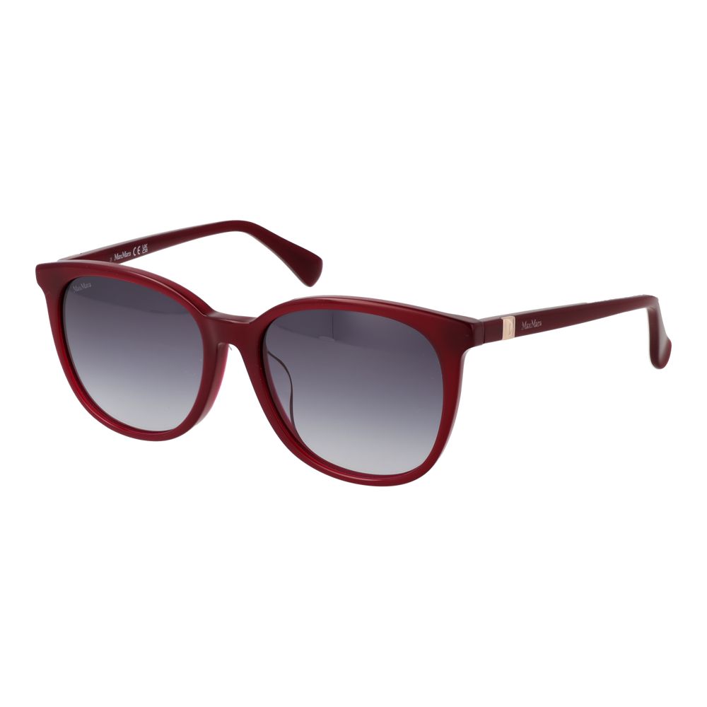 Burgundy Acetate Sunglasses