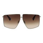 Silver Metal Sunglasses