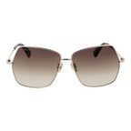 Gold Metal Sunglasses