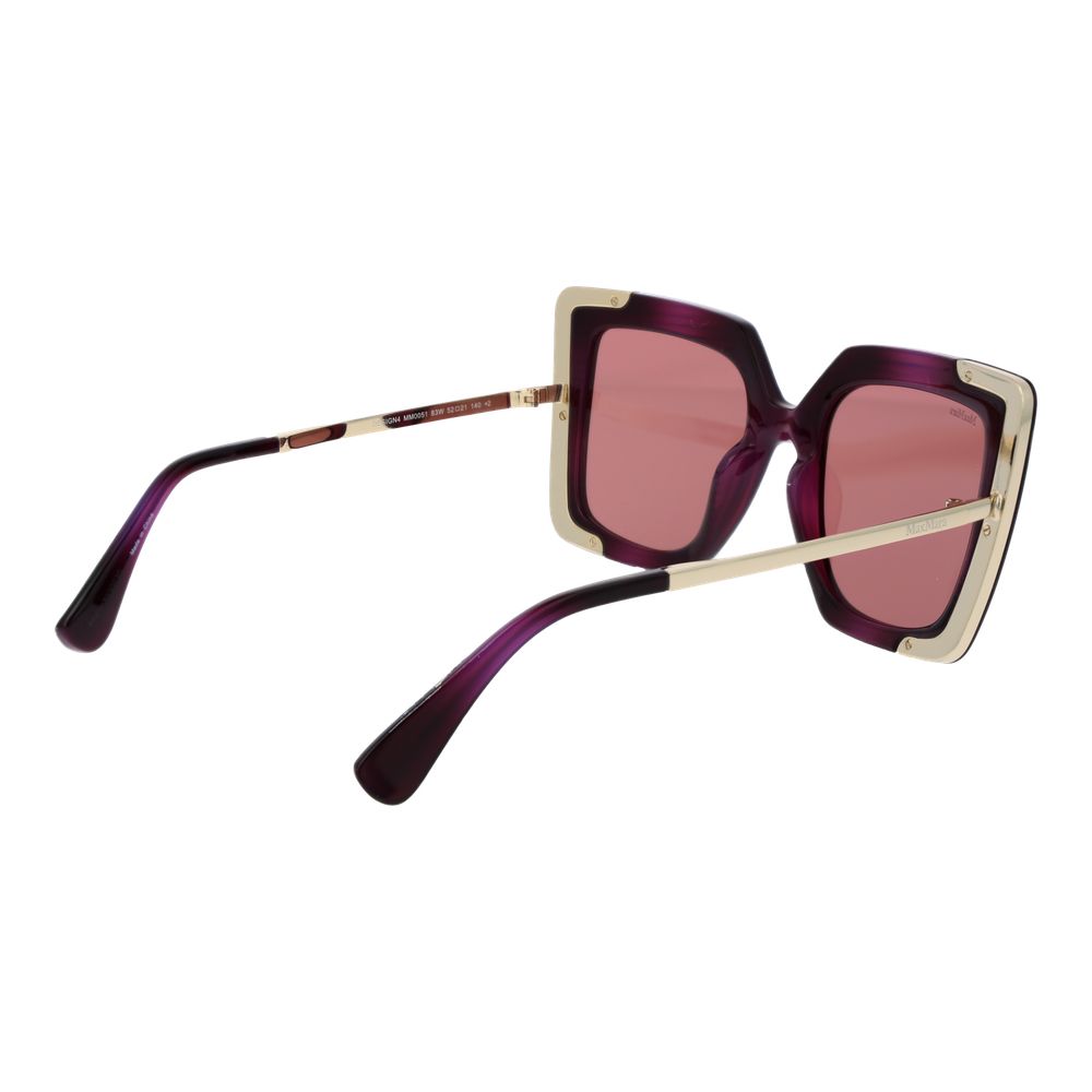 Purple Plastic Sunglasses