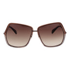 Bronze Metal Sunglasses