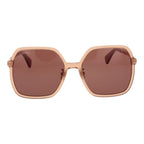 Orange Acetate Sunglasses