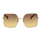 Gold Metal Sunglasses