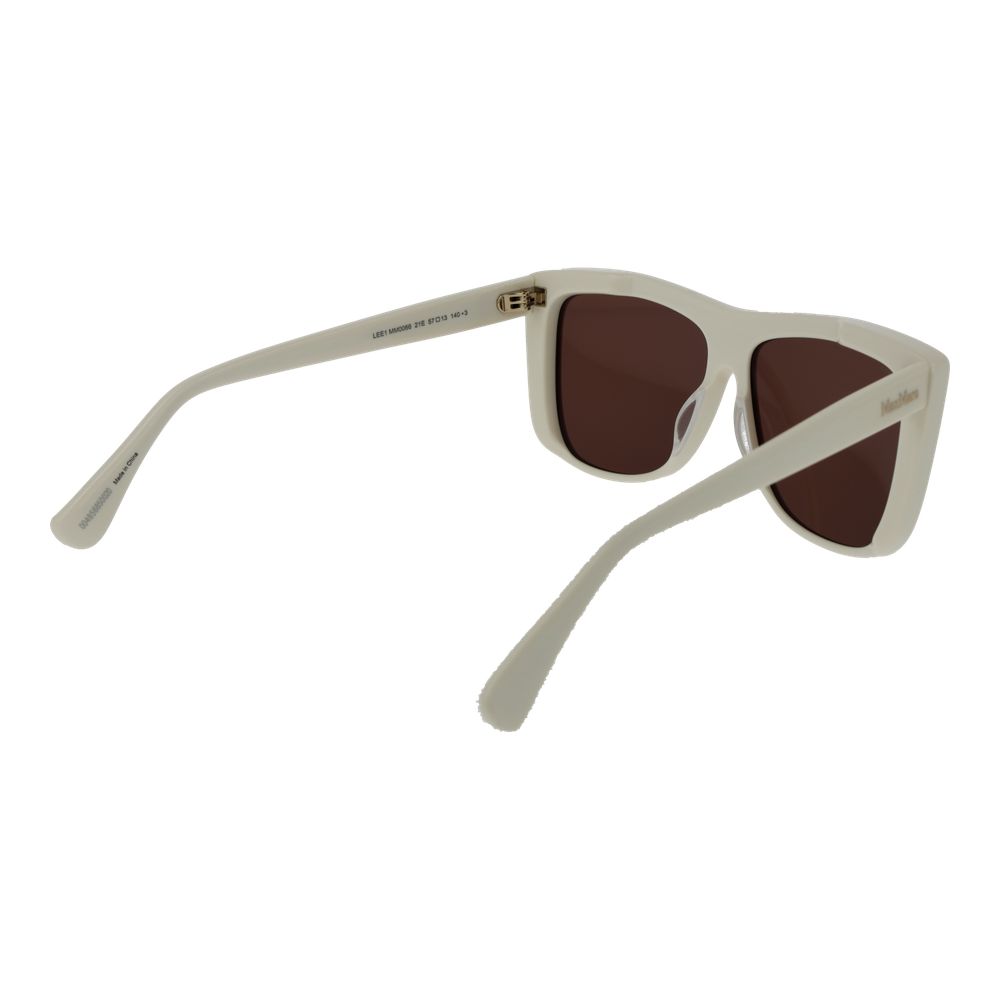 White Acetate Sunglasses