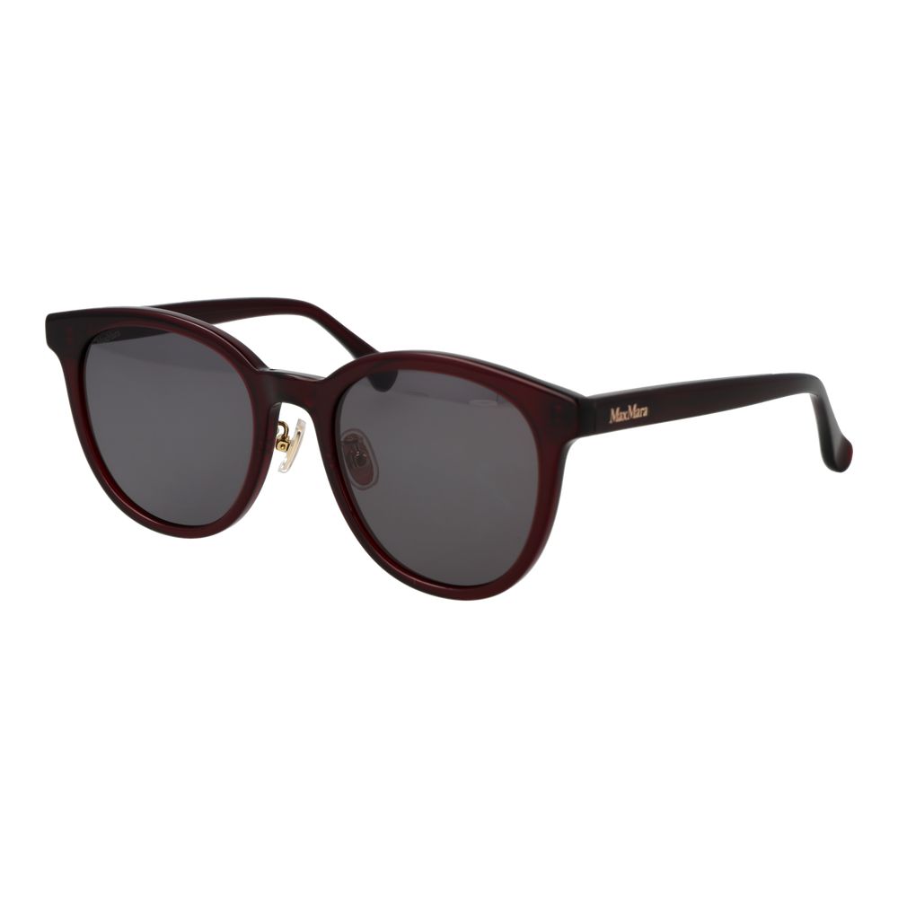 Burgundy Acetate Sunglasses