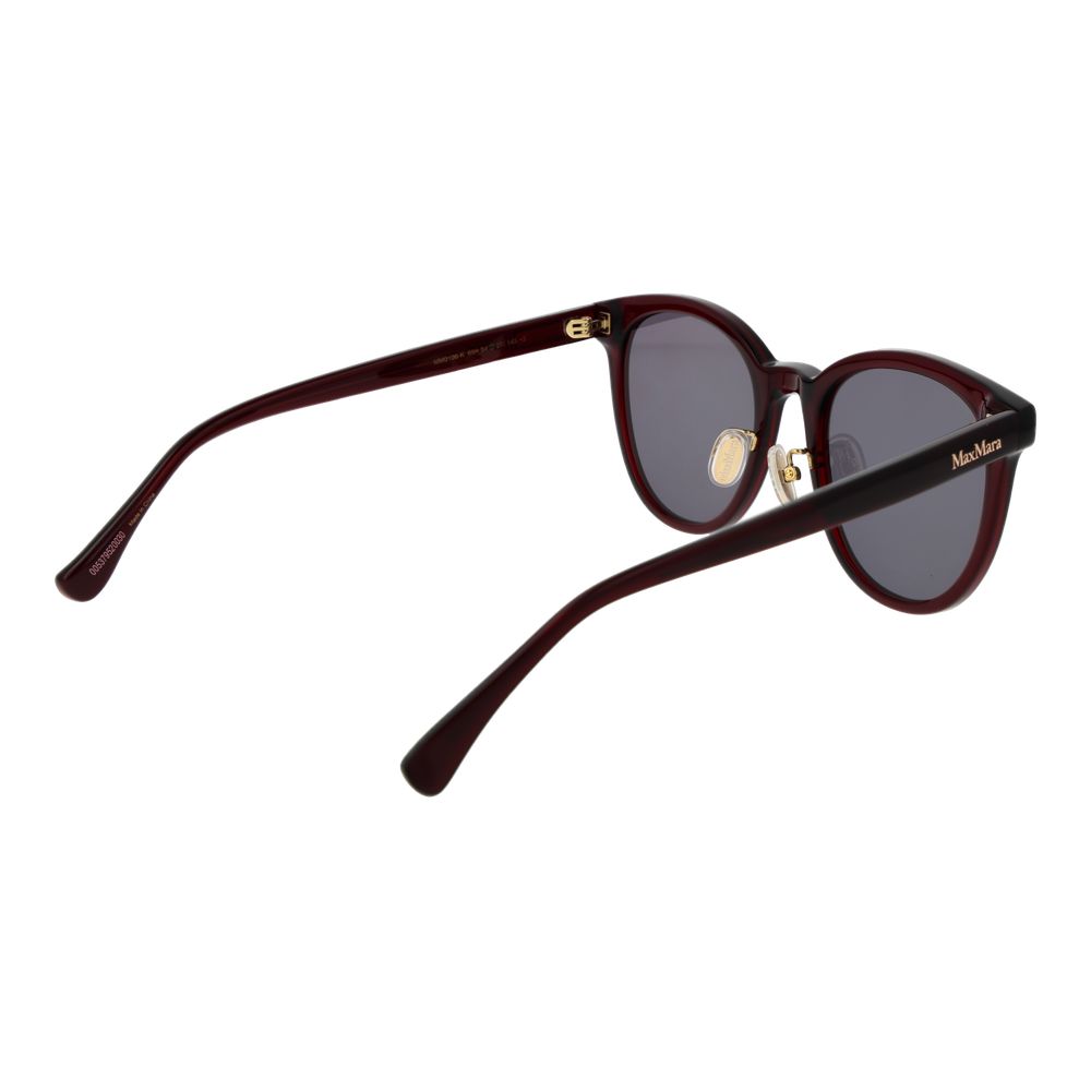 Burgundy Acetate Sunglasses