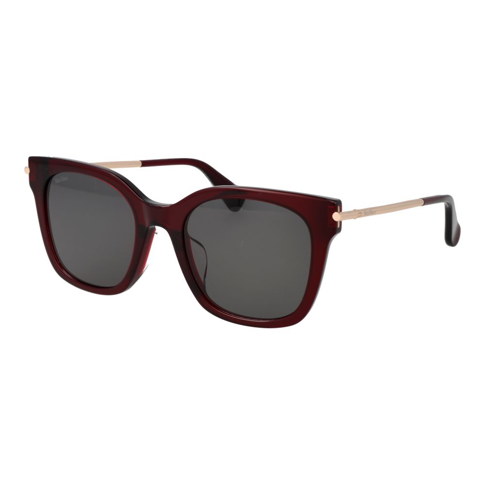 Burgundy Acetate Sunglasses